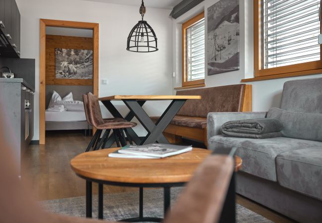 Appartement in Gargellen - Appartement met twee slaapkamers, twee tweepersoonsbedden en een stapelbed  Appartement in Gargellen - Appartement met twee slaapkamers, twee tweepersoonsbedden en een stapelbed