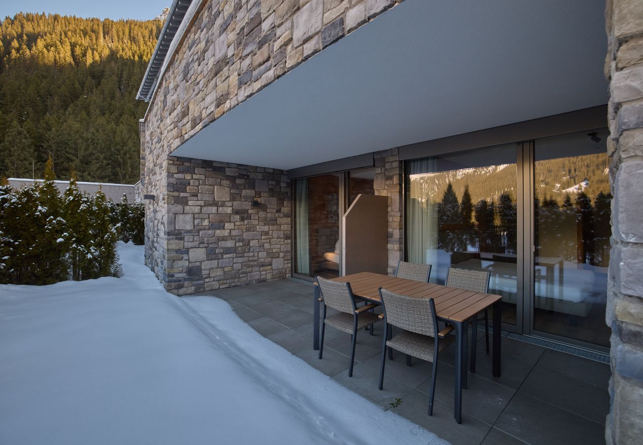 Appartement in Gargellen - Ruim appartement met twee slaapkamers met Sauna 