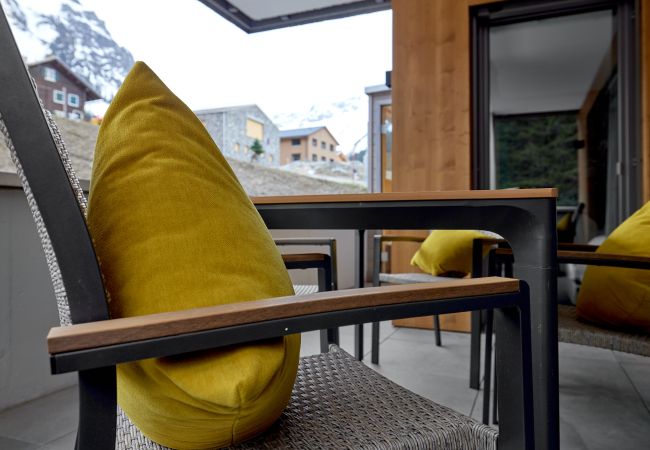 Ferienwohnung in Gargellen - Zwei-Raum Apartment mit einem Schlafzimmer und Sauna Ferienwohnung in Gargellen - Zwei-Raum Apartment mit einem Schlafzimmer und Sauna
