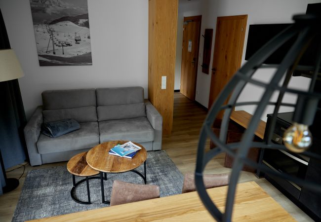 Ferienwohnung in Gargellen - Zwei-Raum Apartment mit einem Schlafzimmer und Sauna Ferienwohnung in Gargellen - Zwei-Raum Apartment mit einem Schlafzimmer und Sauna