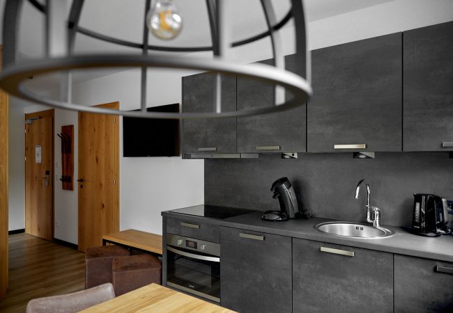 Ferienwohnung in Gargellen - Zwei-Raum Apartment mit einem Schlafzimmer und Sauna Ferienwohnung in Gargellen - Zwei-Raum Apartment mit einem Schlafzimmer und Sauna