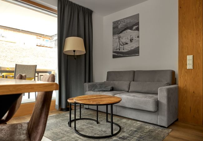 Ferienwohnung in Gargellen - Zwei-Raum Apartment mit einem Schlafzimmer und Sauna Ferienwohnung in Gargellen - Zwei-Raum Apartment mit einem Schlafzimmer und Sauna