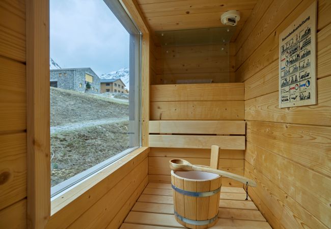 Ferienwohnung in Gargellen - Zwei-Raum Apartment mit einem Schlafzimmer und Sauna Ferienwohnung in Gargellen - Zwei-Raum Apartment mit einem Schlafzimmer und Sauna