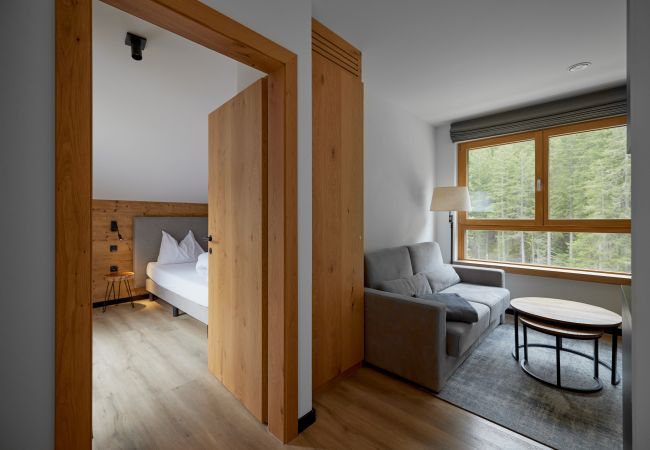 Ferienwohnung in Gargellen - Apartment mit zwei Schlafzimmer mit Doppelbett und Einzelbetten  Ferienwohnung in Gargellen - Apartment mit zwei Schlafzimmer mit Doppelbett und Einzelbetten