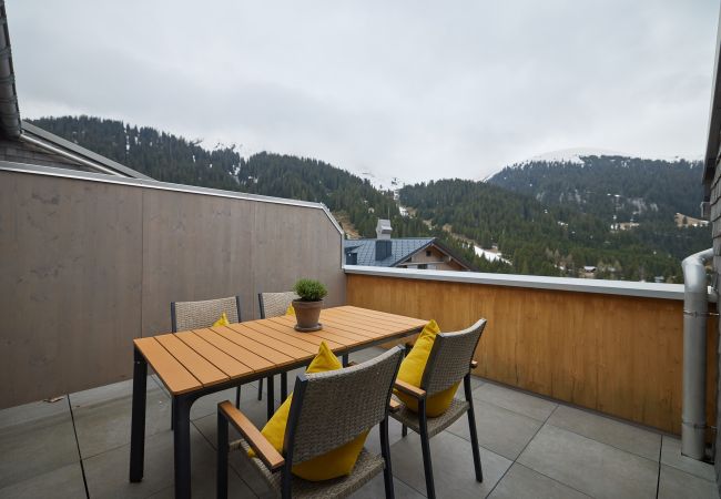 Ferienwohnung in Gargellen - Apartment mit zwei Schlafzimmer mit Doppelbett und Einzelbetten  Ferienwohnung in Gargellen - Apartment mit zwei Schlafzimmer mit Doppelbett und Einzelbetten