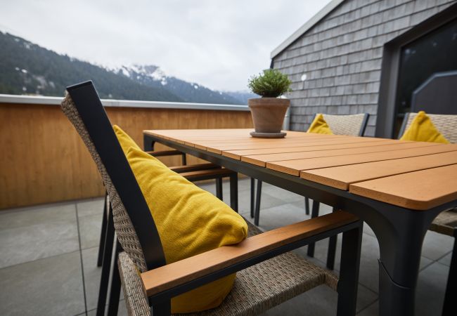 Ferienwohnung in Gargellen - Apartment mit zwei Schlafzimmer mit Doppelbett und Einzelbetten  Ferienwohnung in Gargellen - Apartment mit zwei Schlafzimmer mit Doppelbett und Einzelbetten