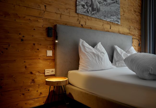 Ferienwohnung in Gargellen - Großes Apartment mit Schlafzimmer und Wohn-Schlafzimmer  Ferienwohnung in Gargellen - Großes Apartment mit Schlafzimmer und Wohn-Schlafzimmer