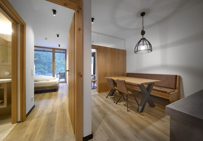 Ferienwohnung in Gargellen - Großes Apartment mit Schlafzimmer und Wohn-Schlafzimmer  Ferienwohnung in Gargellen - Großes Apartment mit Schlafzimmer und Wohn-Schlafzimmer