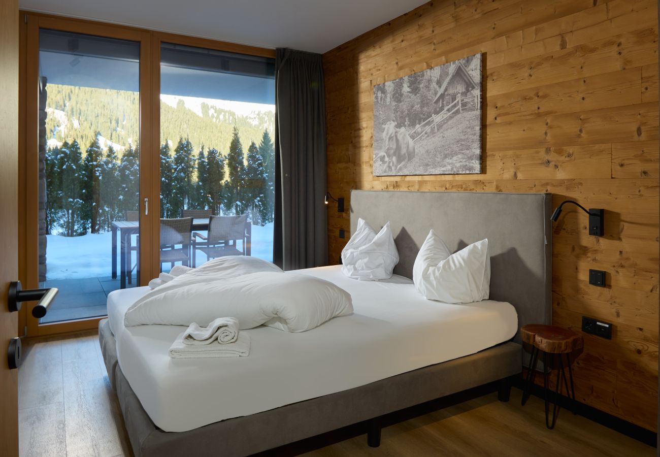 Ferienwohnung in Gargellen - Großzügiges Zwei-Schlafzimmer Apartment mit Sauna 