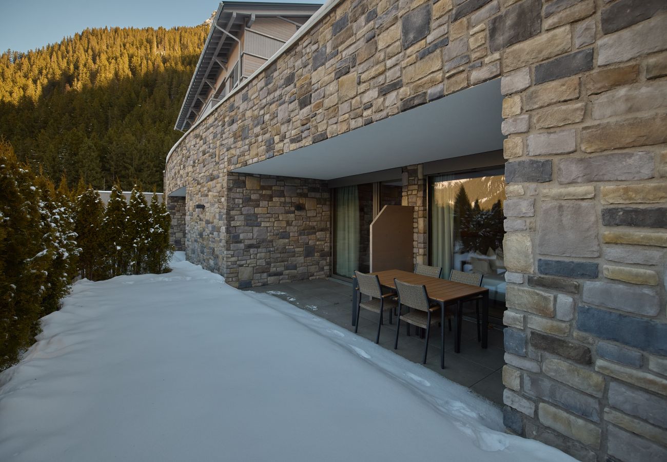 Ferienwohnung in Gargellen - Großzügiges Zwei-Schlafzimmer Apartment mit Sauna 